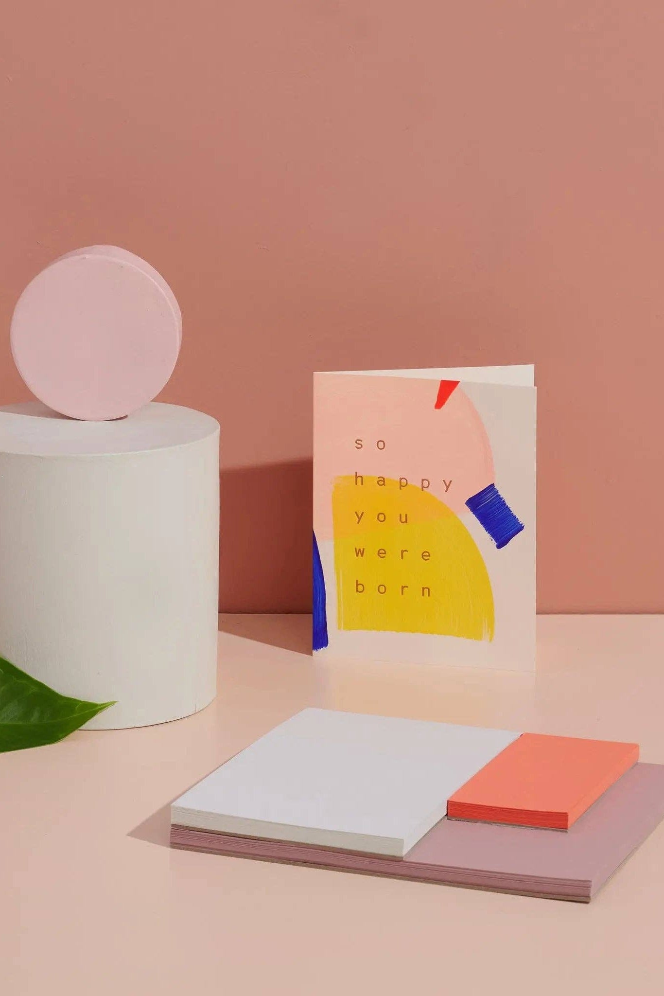 Sunny Birthday Card and pad by Moglea at Abacus Row