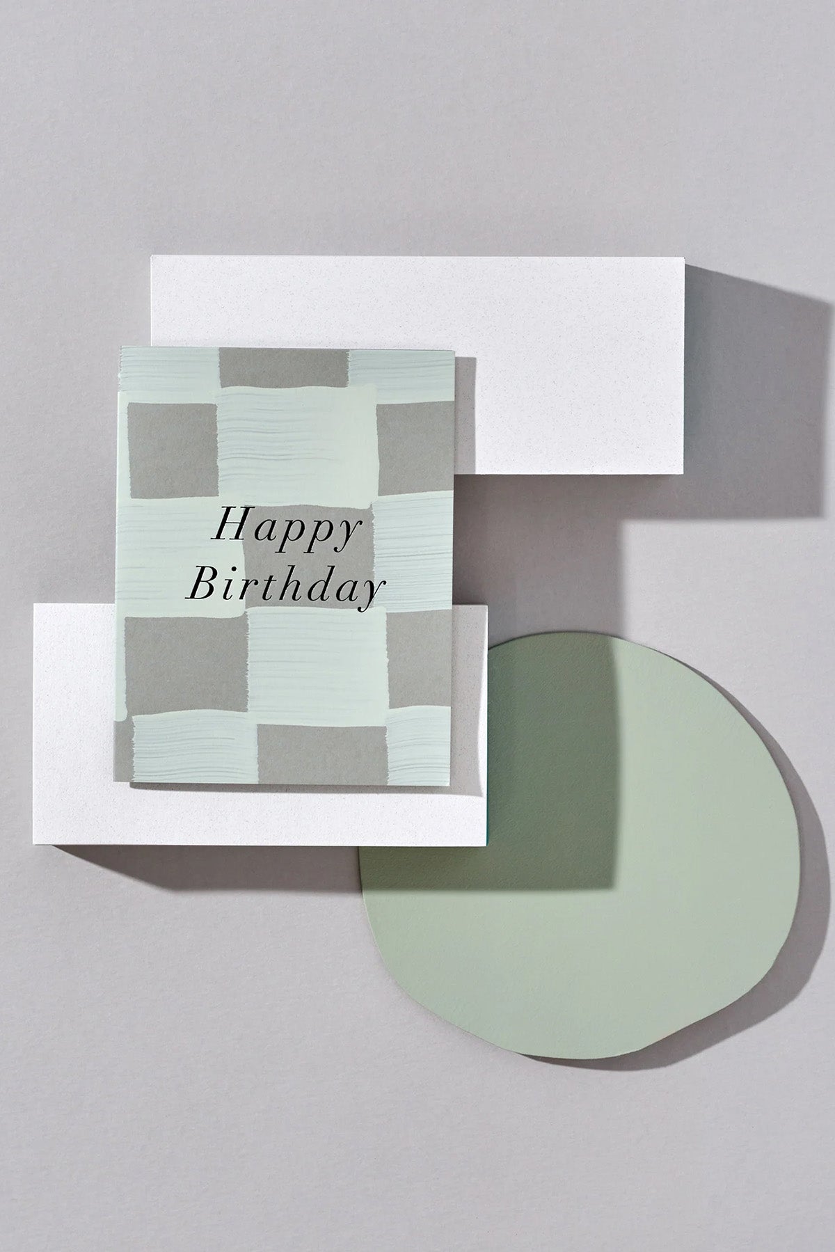 Checker Birthday Card by Moglea at Abacus Row Handmade Jewelry