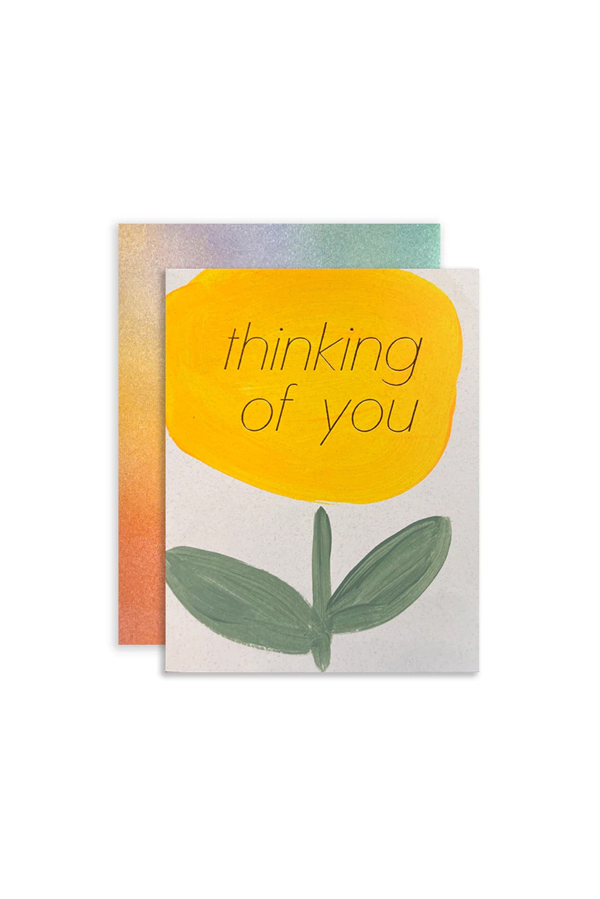 Flower Thinking of You Card by Moglea at Abacus Row Handmade Jewelry