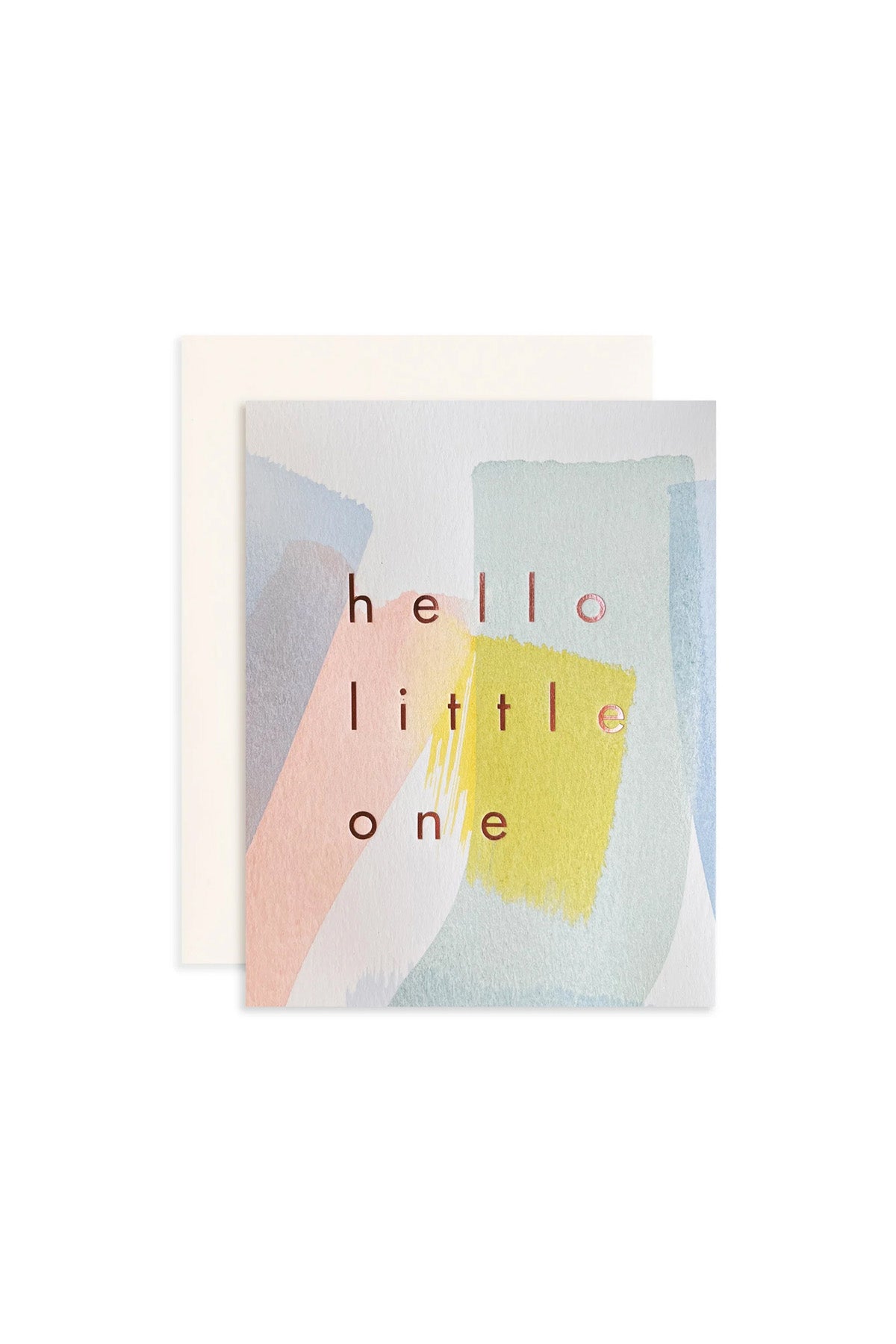 Hello Little One Card by Moglea at Abacus Row Handmade Jewelry