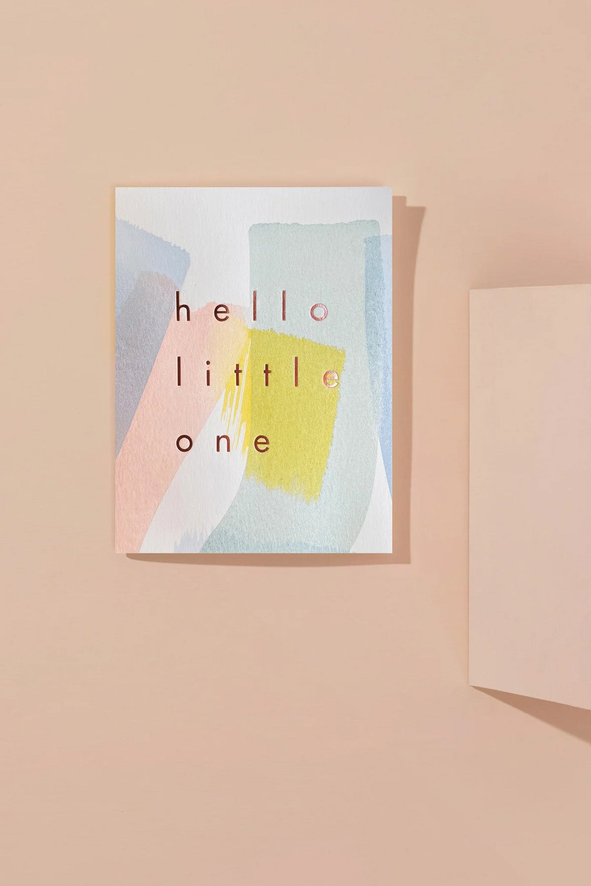 Hello Little One Card by Moglea at Abacus Row Handmade Jewelry