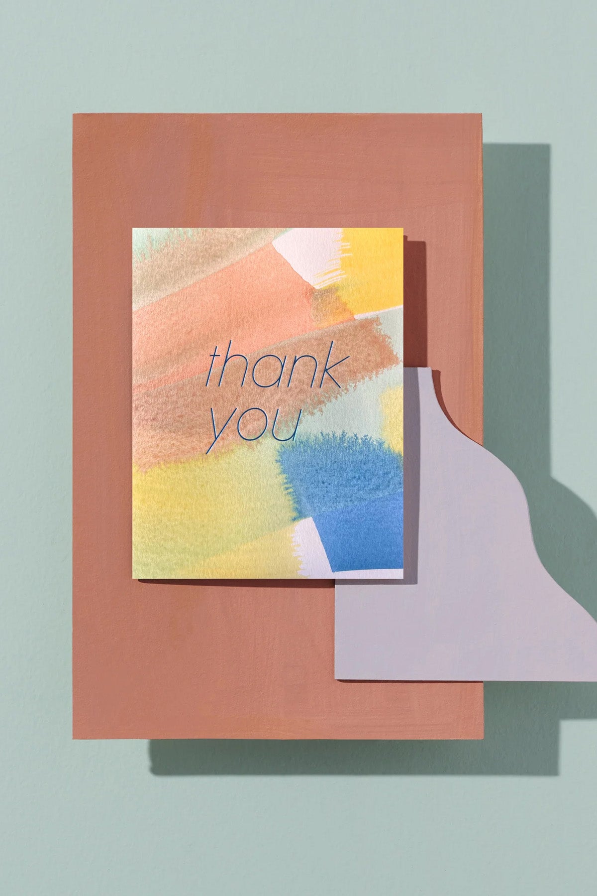 Le Thank You Card by Moglea at Abacus Row Handmade Jewelry