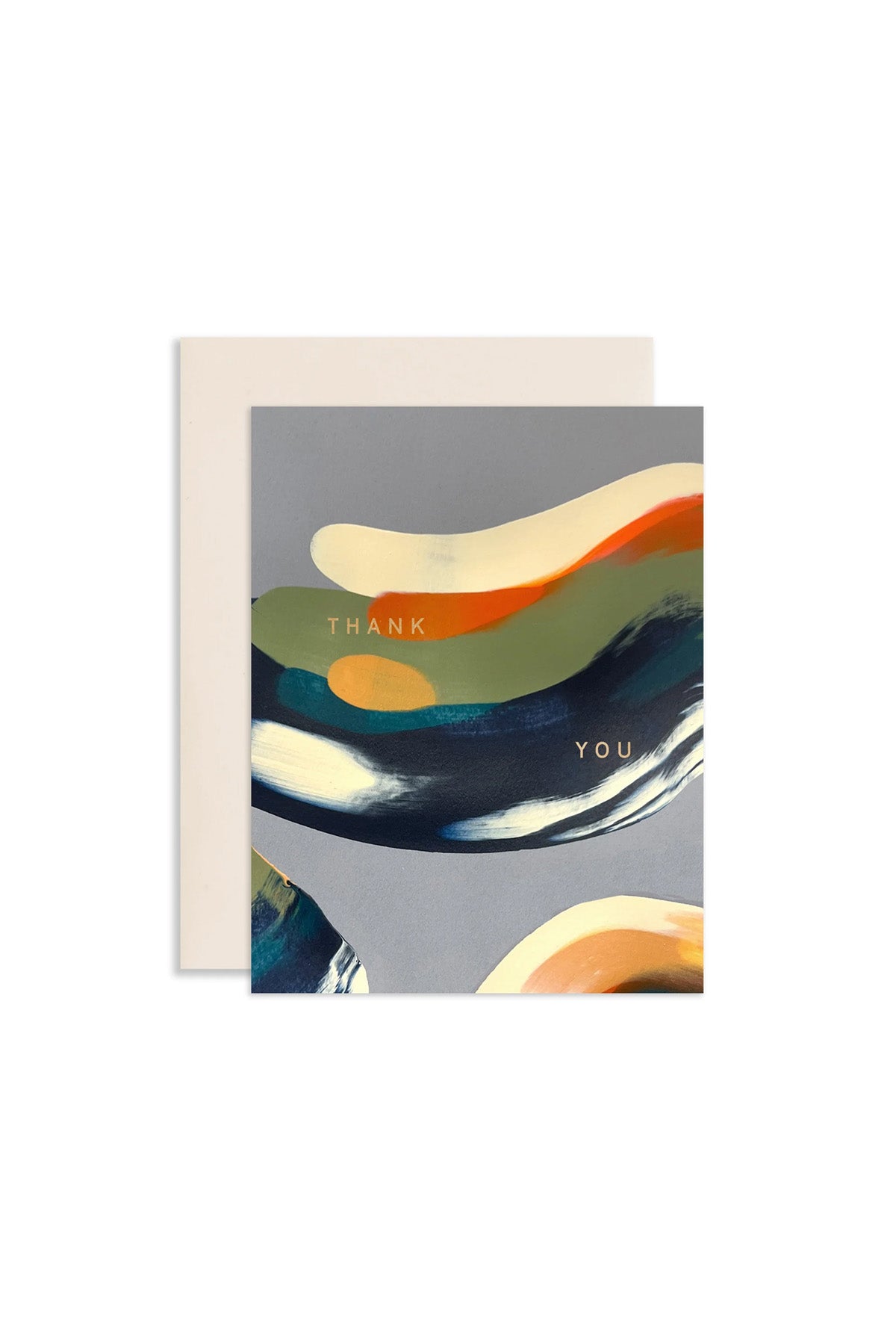 Shadow Thank You Card by Moglea at Abacus Row Handmade Jewelry