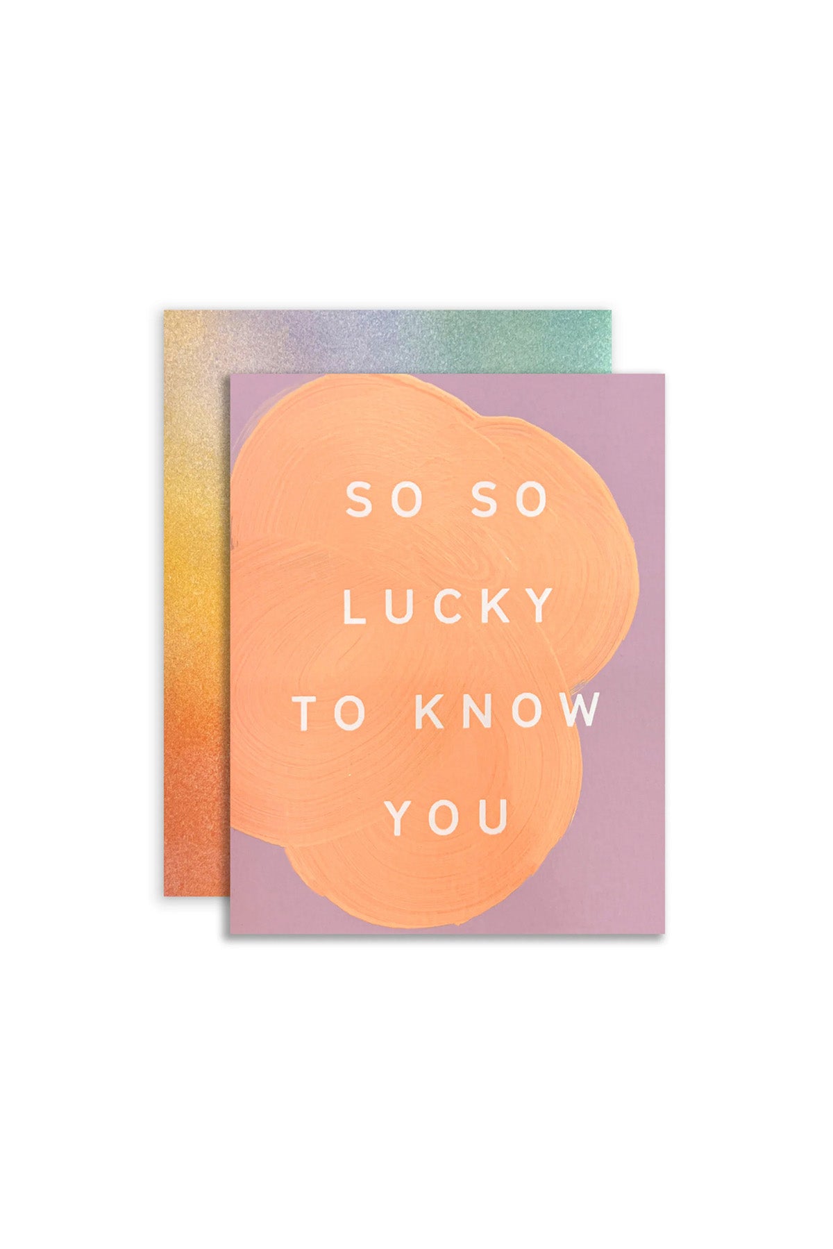 So So Lucky Card by Moglea at Abacus Row Handmade Jewelry