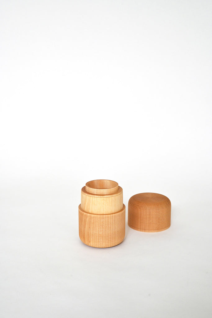 Karmi Tea Canister, Tawara - Natural