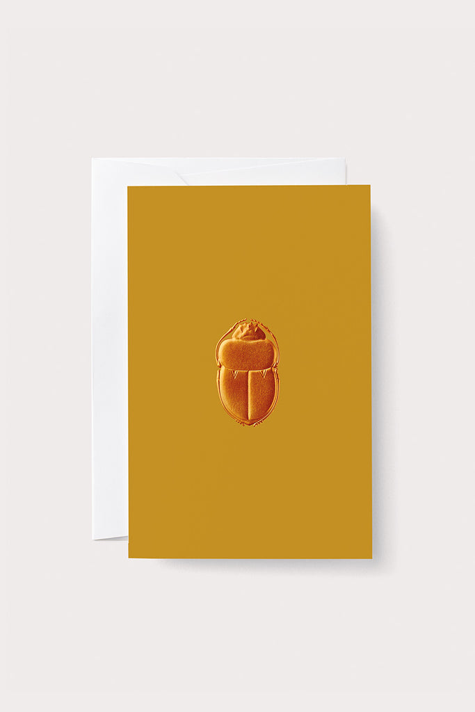 Scarab Card, Golden