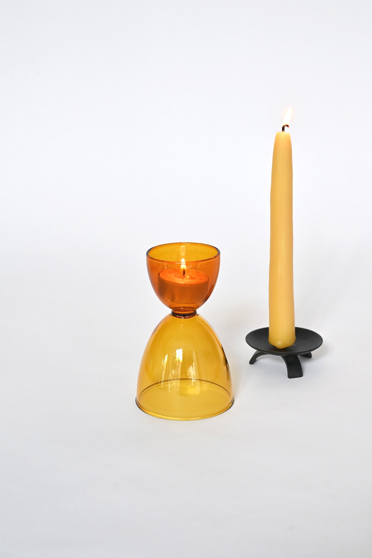 Tripod Candle Holder - Blackish Brown
