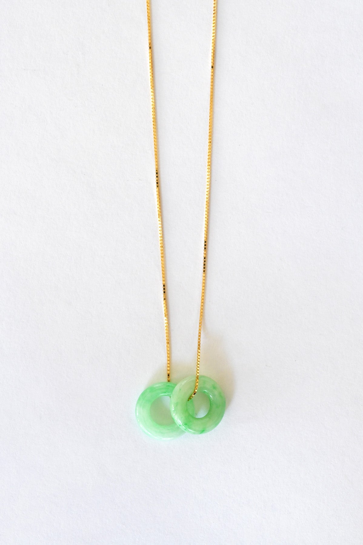 Ping An Kou Jade Pendant Necklace No. 1 at Abacus Row Jewelry