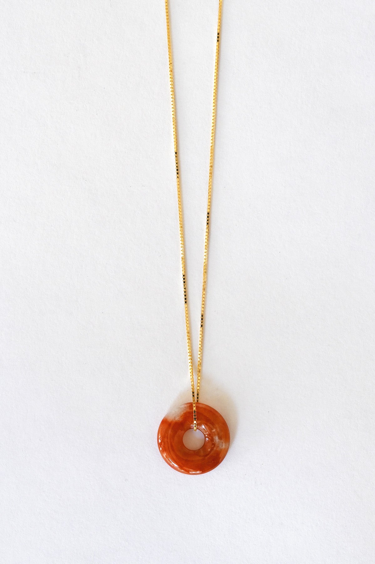 Ping An Kou Jade Pendant Necklace No. 3 at Abacus Row Jewelry