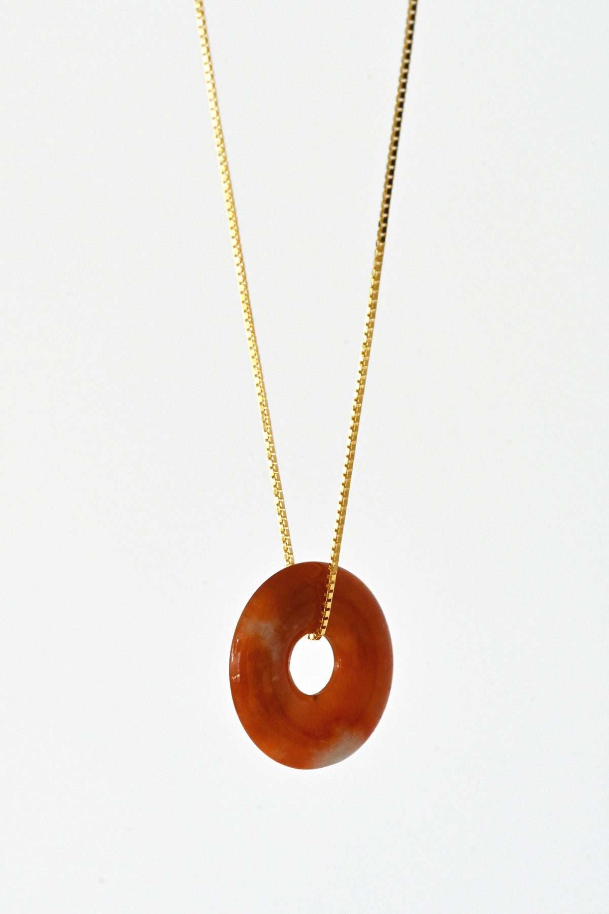 Ping An Kou Jade Pendant Necklace No. 3 at Abacus Row Jewelry