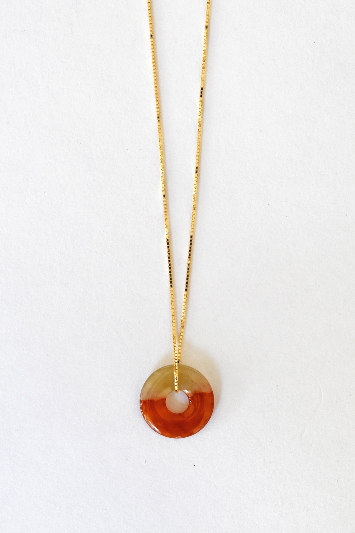 Ping An Kou Jade Pendant Necklace No. 5 at Abacus Row Jewelry