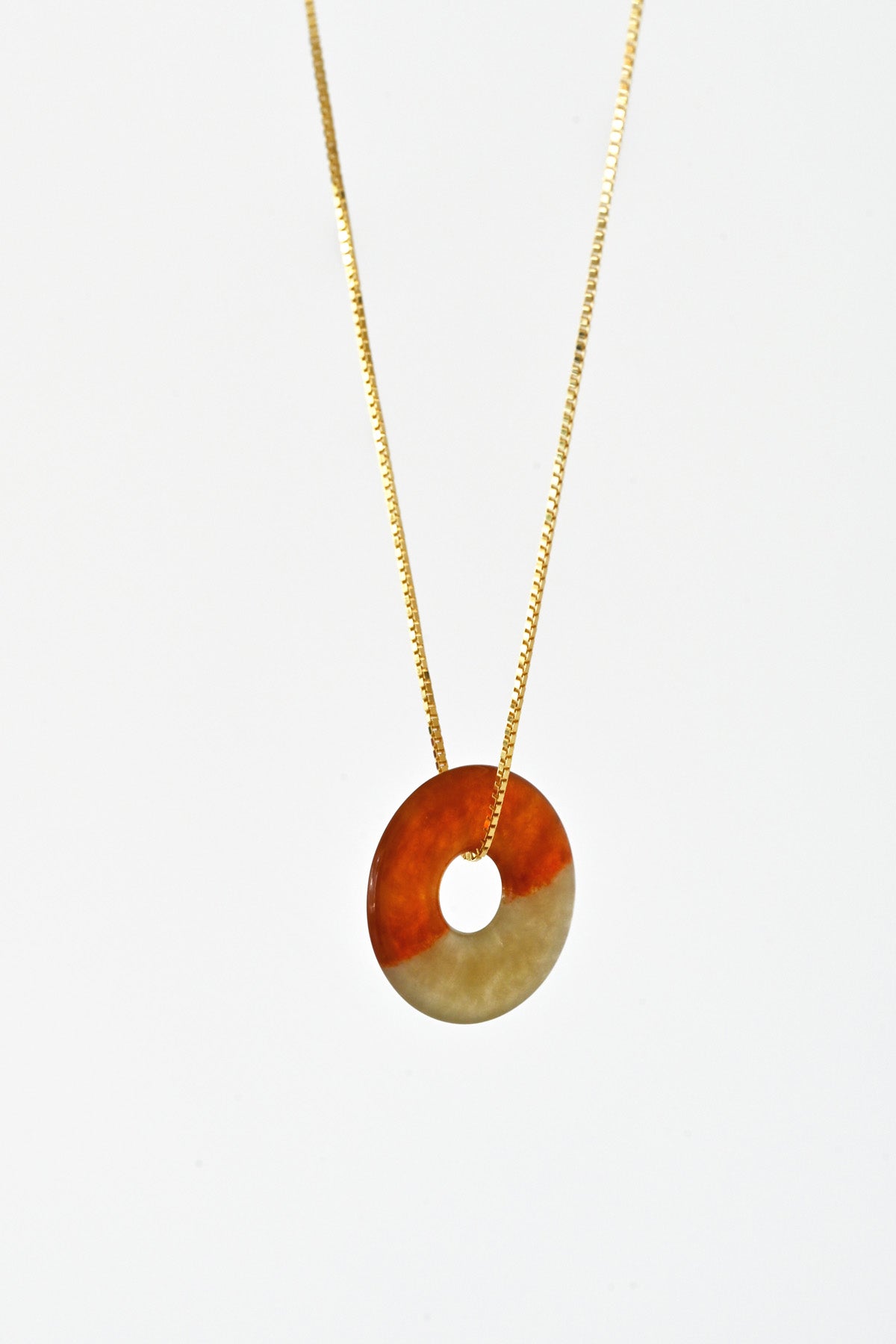 Ping An Kou Jade Pendant Necklace No. 5 at Abacus Row Jewelry