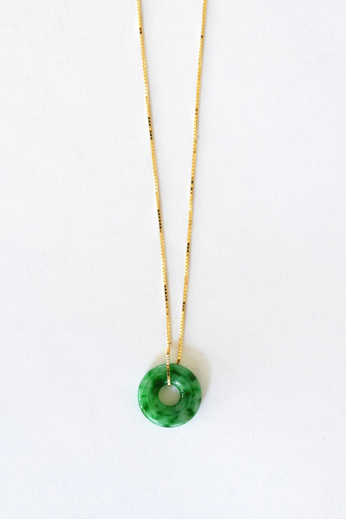 Ping An Kou Jade Pendant Necklace No. 6 at Abacus Row Jewelry
