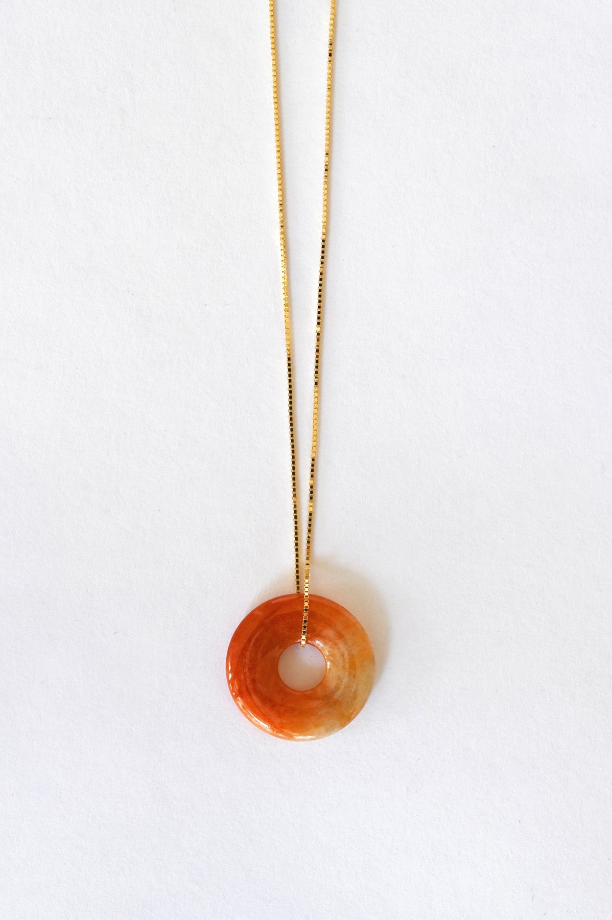 Ping An Kou Jade Pendant Necklace No. 7 at Abacus Row Jewelry