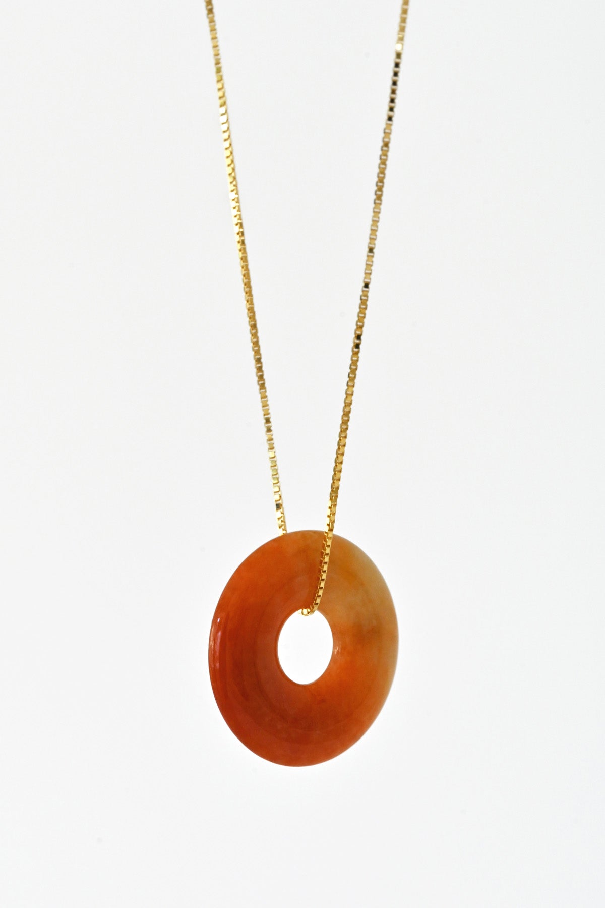 Ping An Kou Jade Pendant Necklace No. 7 at Abacus Row Jewelry