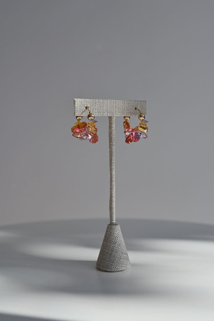 Azalea Earrings No 12 in the Garden Collection at Abacus Row Handmade Jewelry