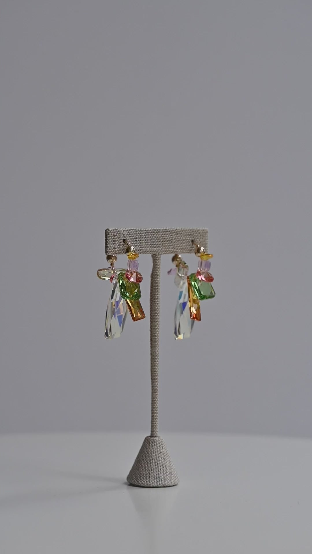 Lantana Earrings No.4 in the Garden Collection at Abacus Row Handmade Jewelry