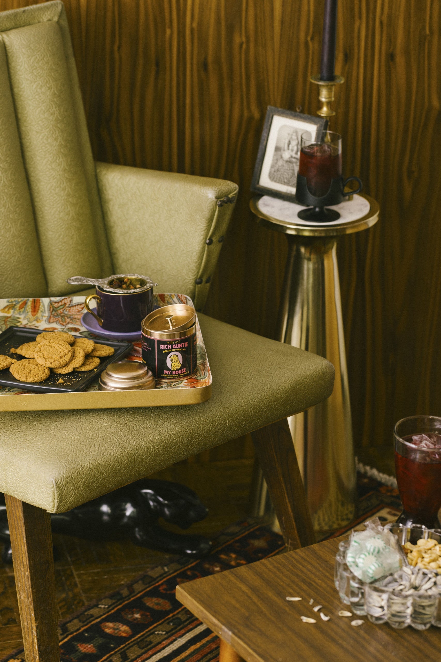 Styled My House Hibiscus Chai by Rich Auntie at Abacus Row Jewelry