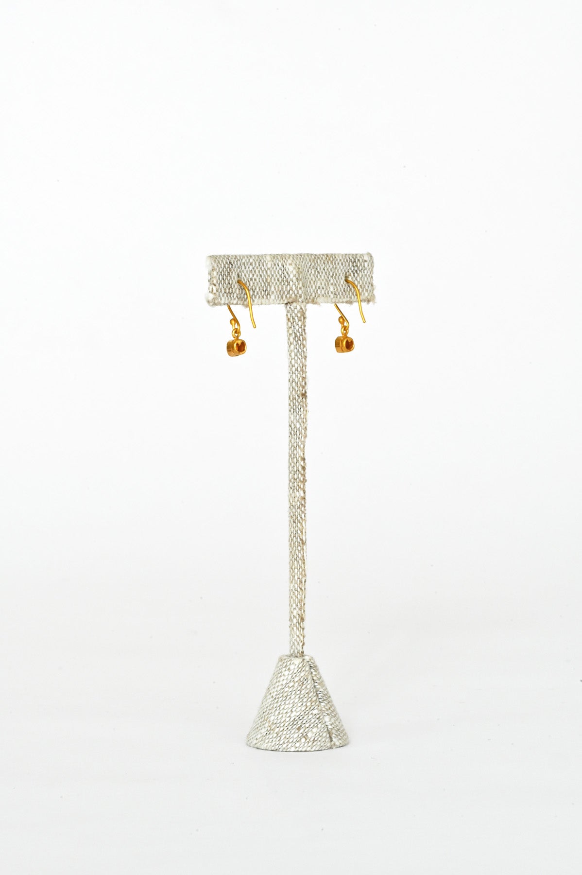Miniature Polki Diamond Drop Earrings