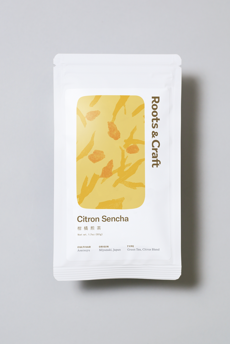 Citron Sencha Green Tea by Roots and Craft at Abacus Row Jewelry