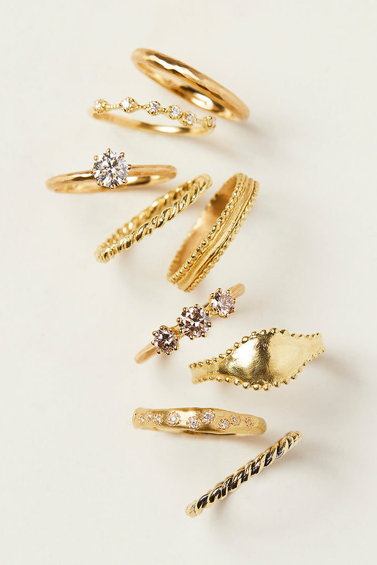 Rings by Satomi Kawakita at Abacus Row Handmade Jewelry