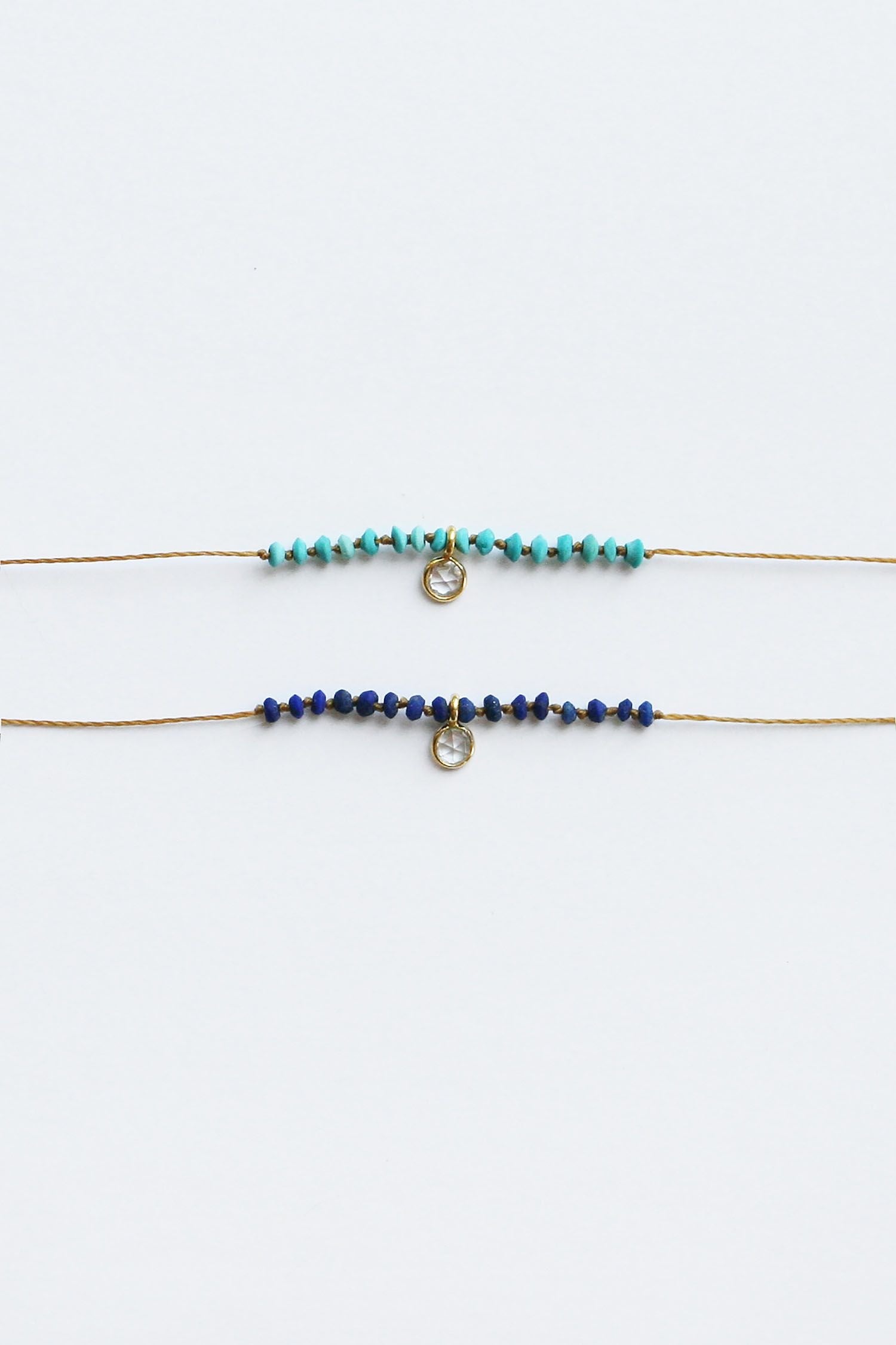 Sapphire Aegean Bracelets by See Real Flowers at Abacus Row Jewelry