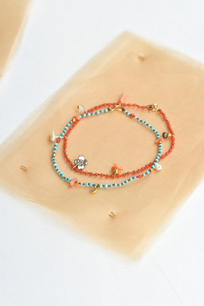Confetti Bracelet - Turquoise