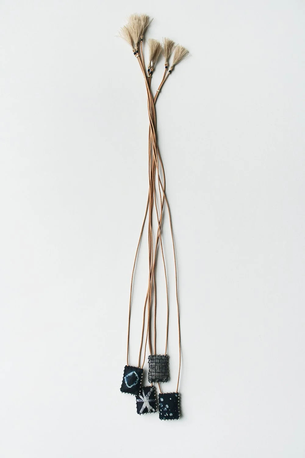 Full Indigo Talisman Necklaces by See Real Flowers at Abacus Row