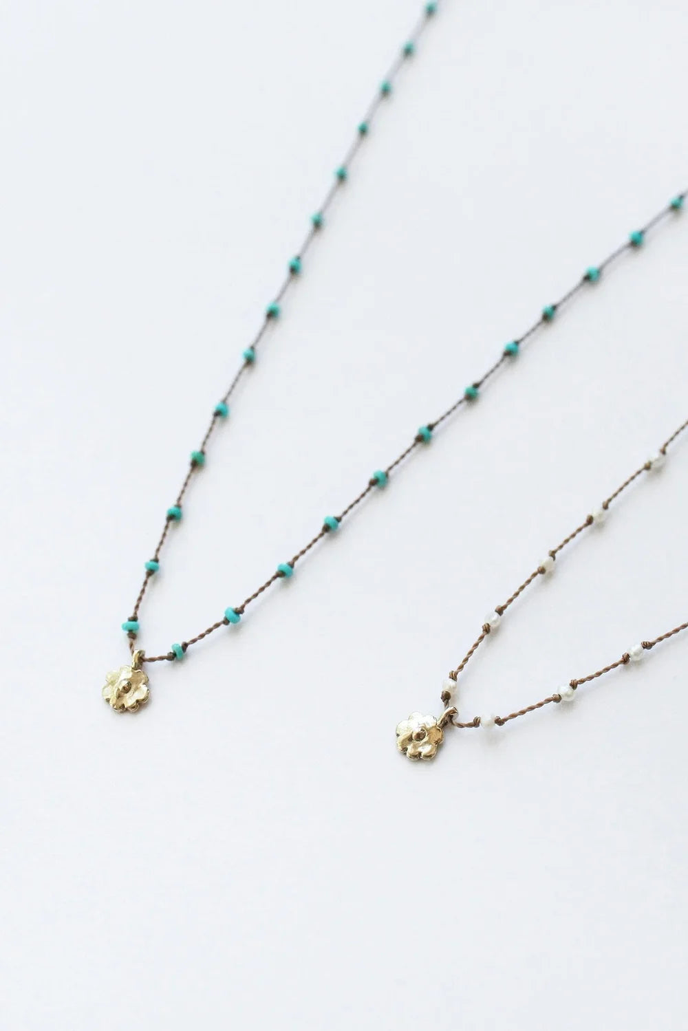Close Up Daisy Necklace by See Real Flowers at Abacus Row