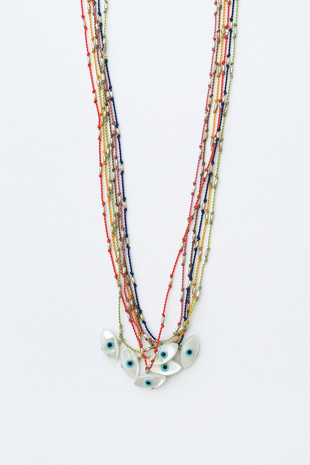 Evil Eye Necklaces by See Real Flowers at Abacus Row Jewelry