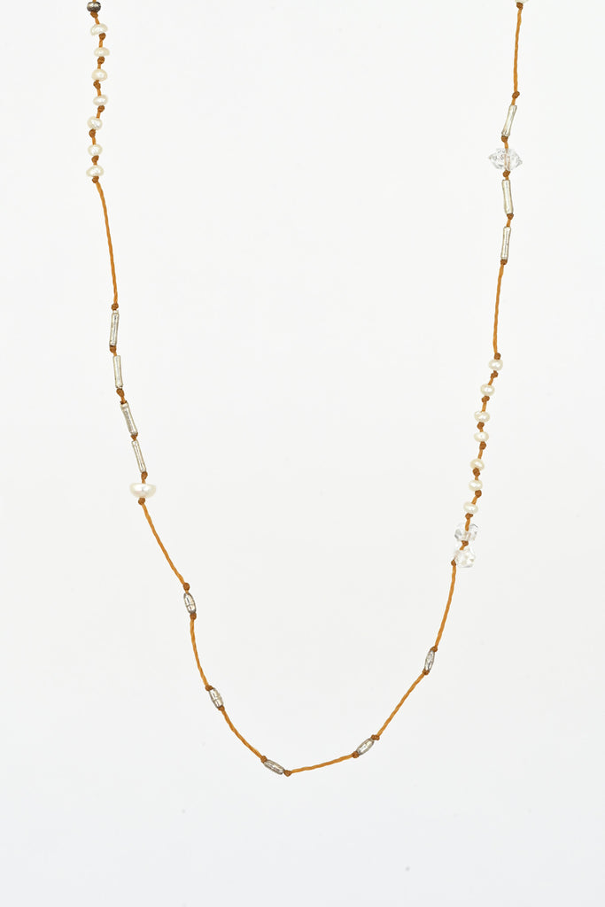 Short Seed Pearl Necklace