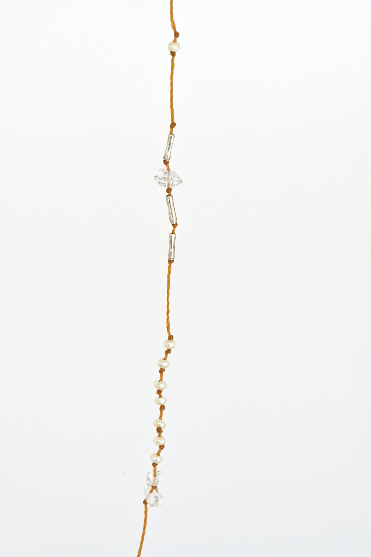 Short Seed Pearl Necklace by See Real Flowers at Abacus Row Jewelry
