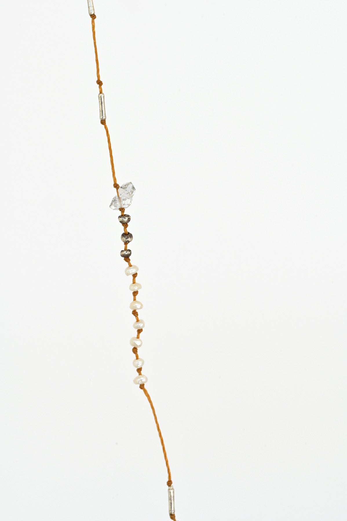 Short Seed Pearl Necklace by See Real Flowers at Abacus Row Jewelry