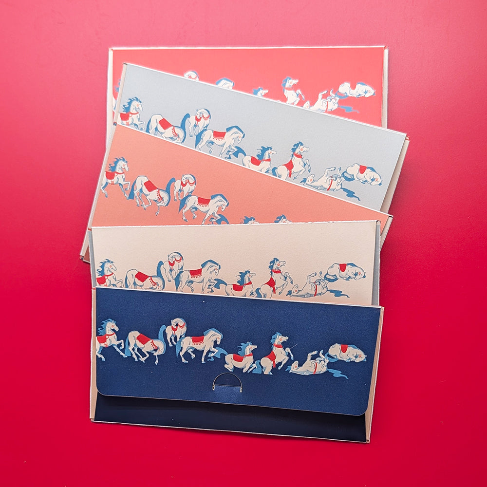 Tết Lì Xì Year of the Horse Envelopes Back by Stacy Nguyen at Abacus Row