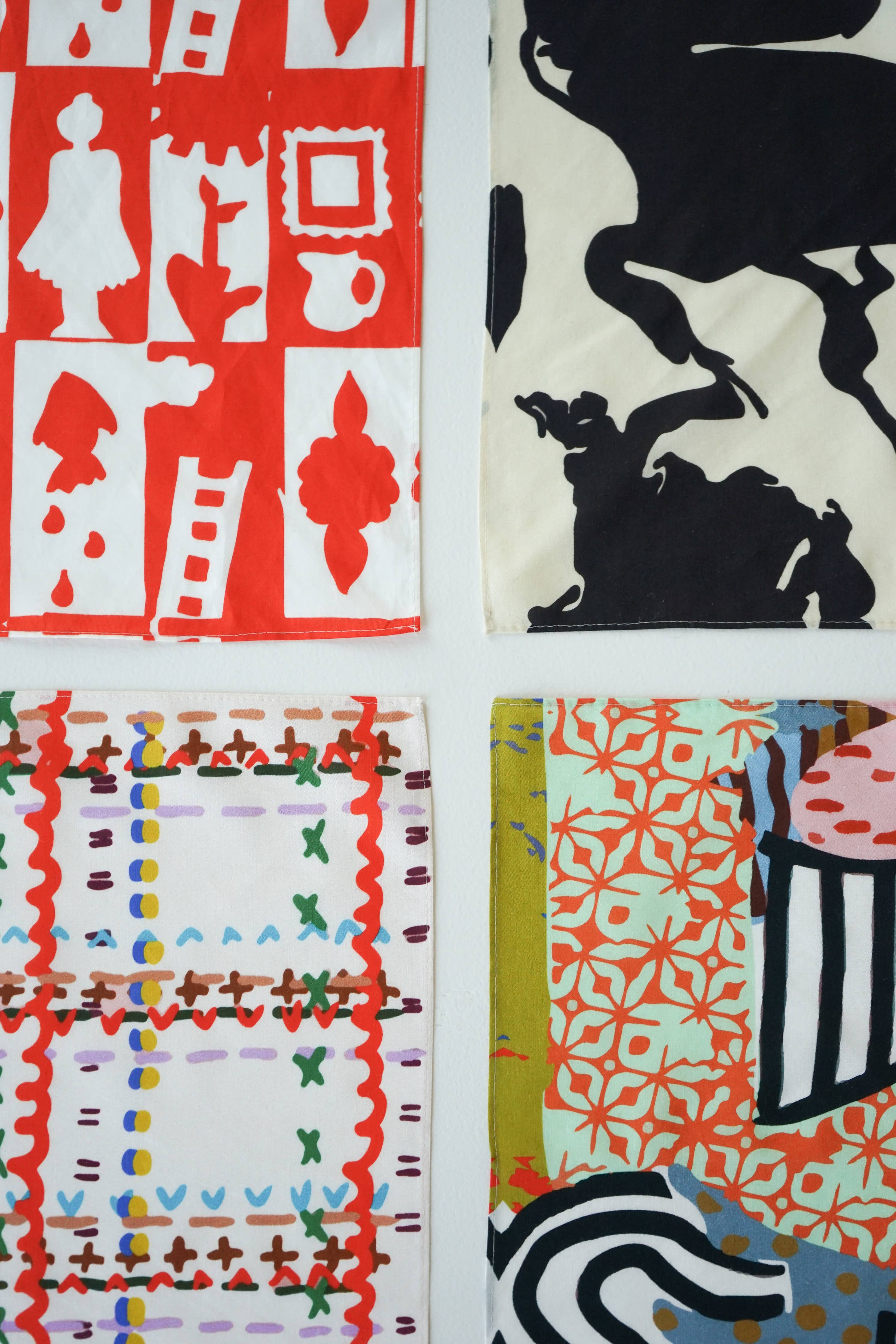 Assorted Bandanas by State The Label at Abacus Row Handmade Jewelry
