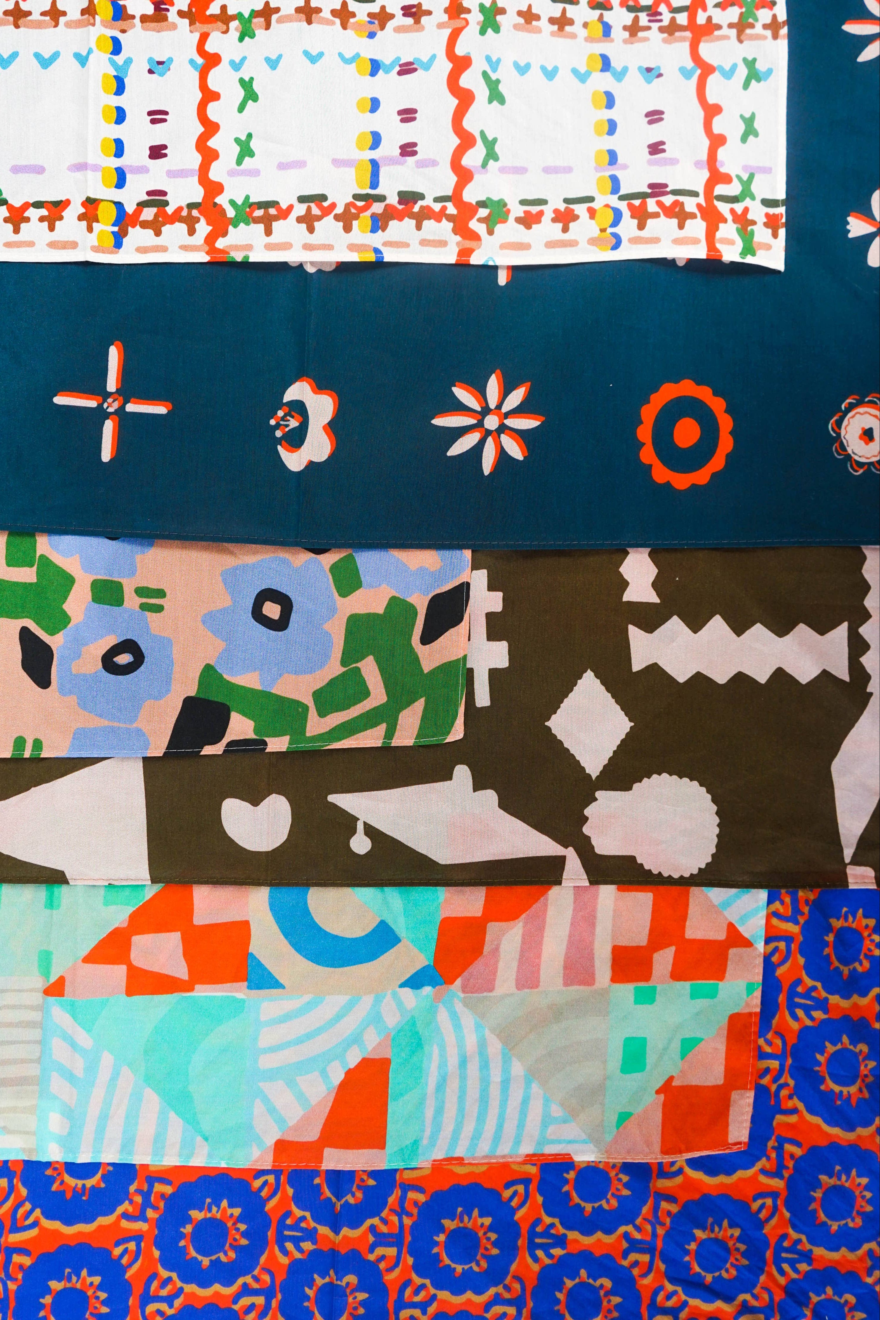Assorted Bandana Details by State The Label at Abacus Row Handmade Jewelry