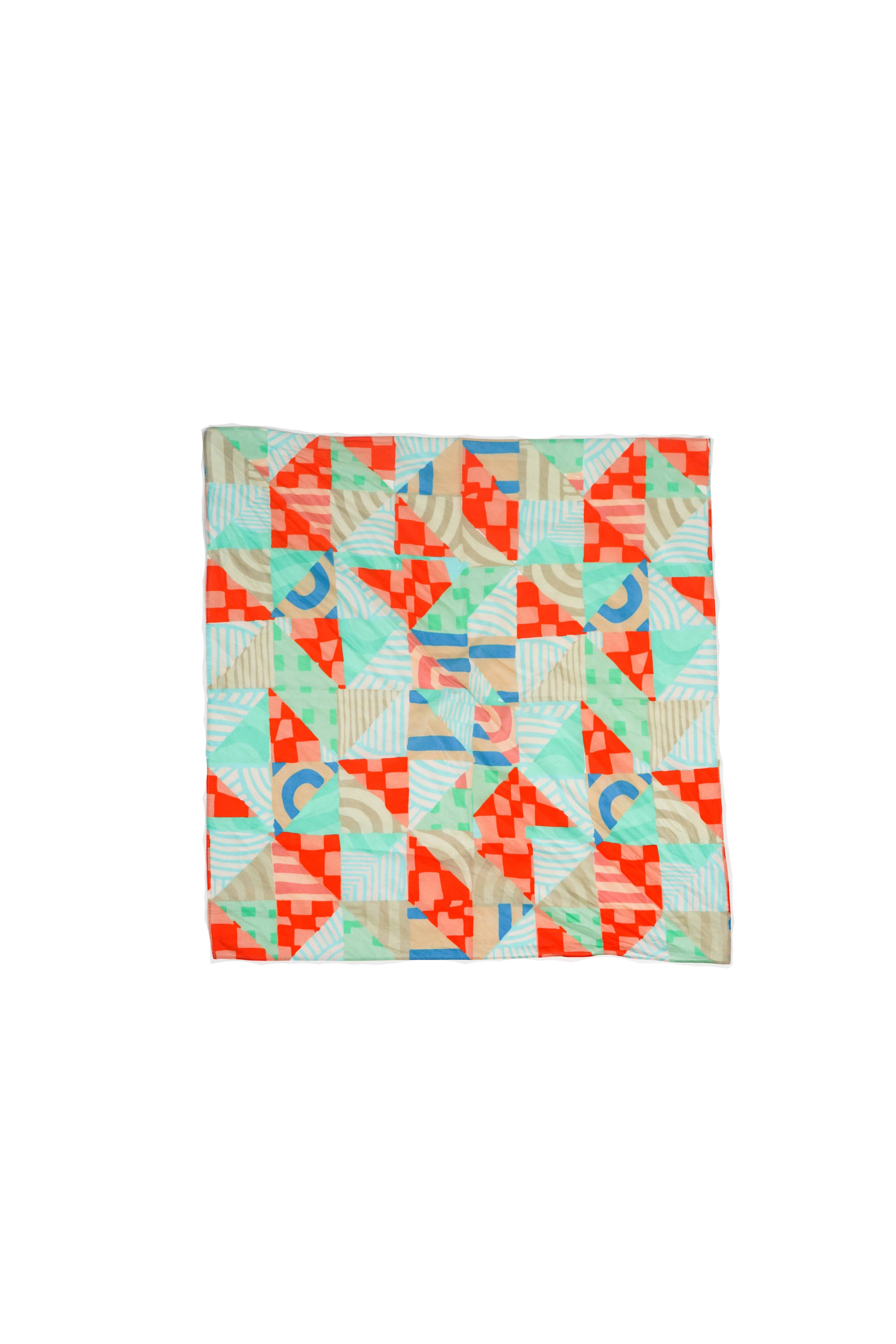 Painted Quilt Bandana by State The Label at Abacus Row Jewelry
