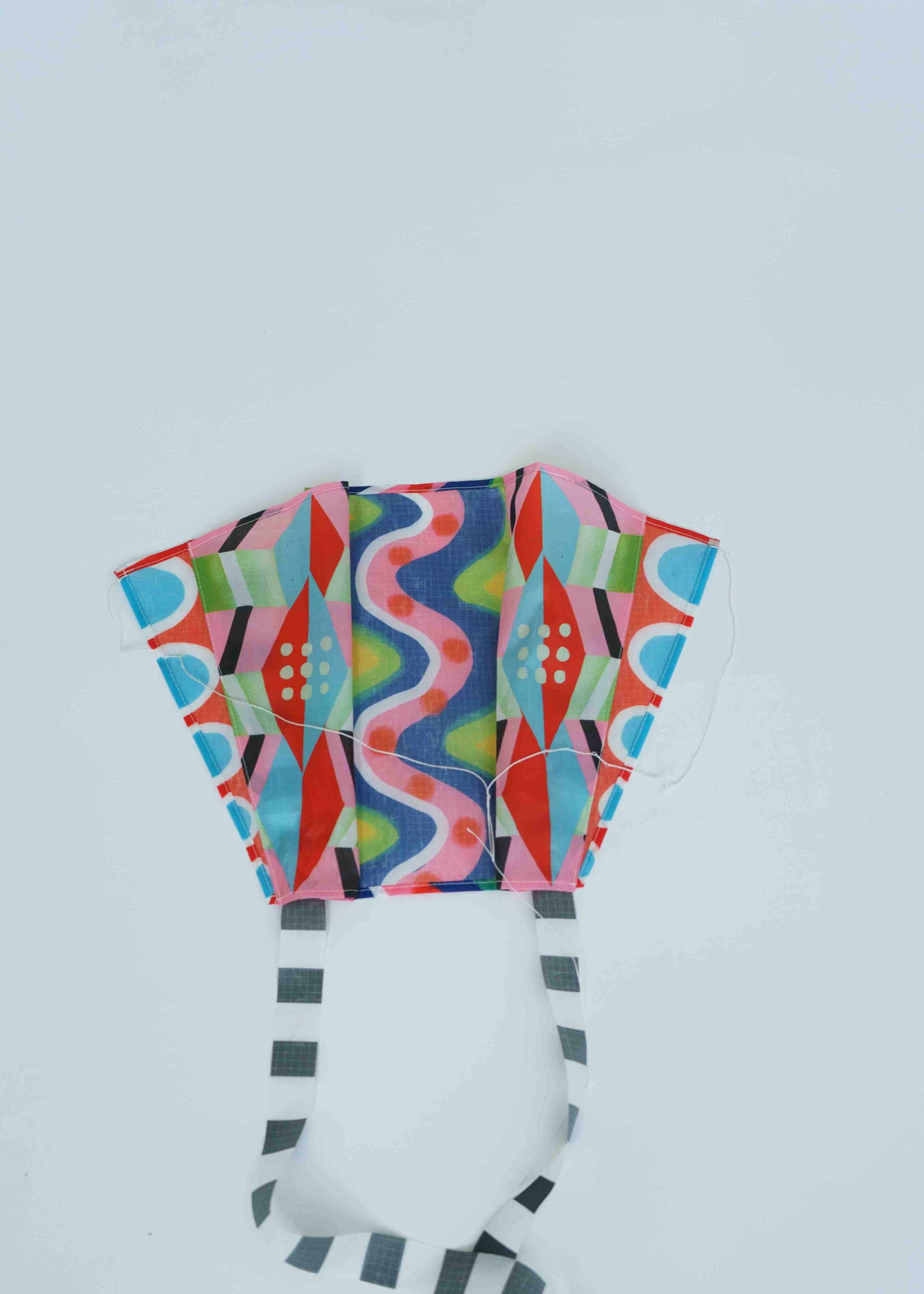 Underside of the Speedy Pocket Kite by State The Label at Abacus Row Jewelry