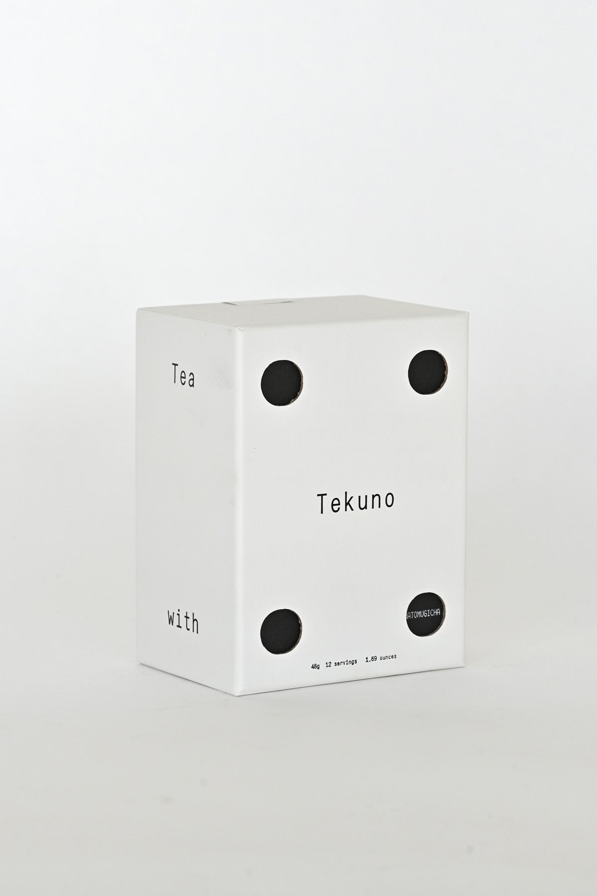 Alabaster White Hatomugicha Tea Sachets by Tekuno at Abacus Row