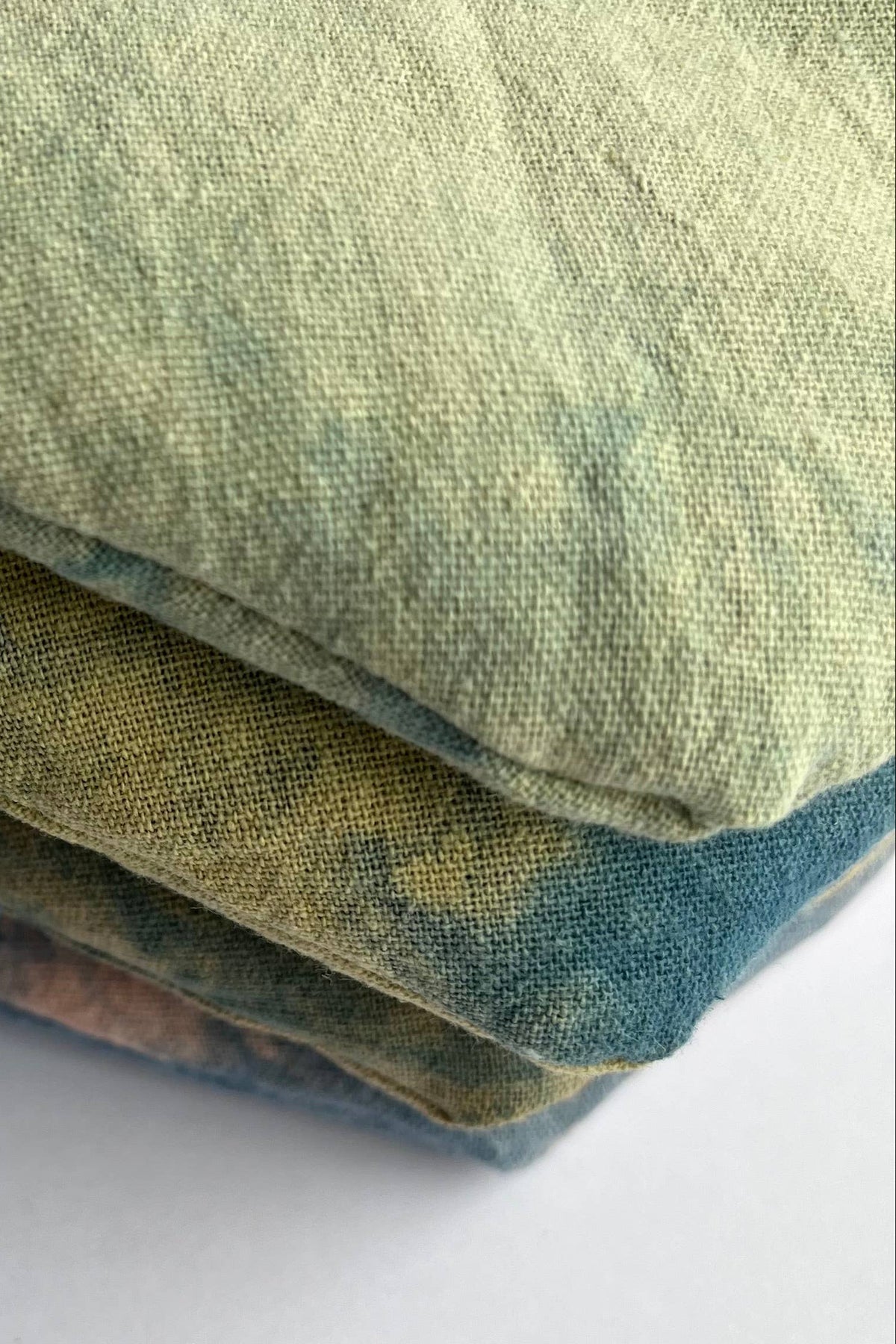 Assorted Heart Eye Pillow Edge Detail by The Materials Design Co at Abacus Row Handmade Jewelry