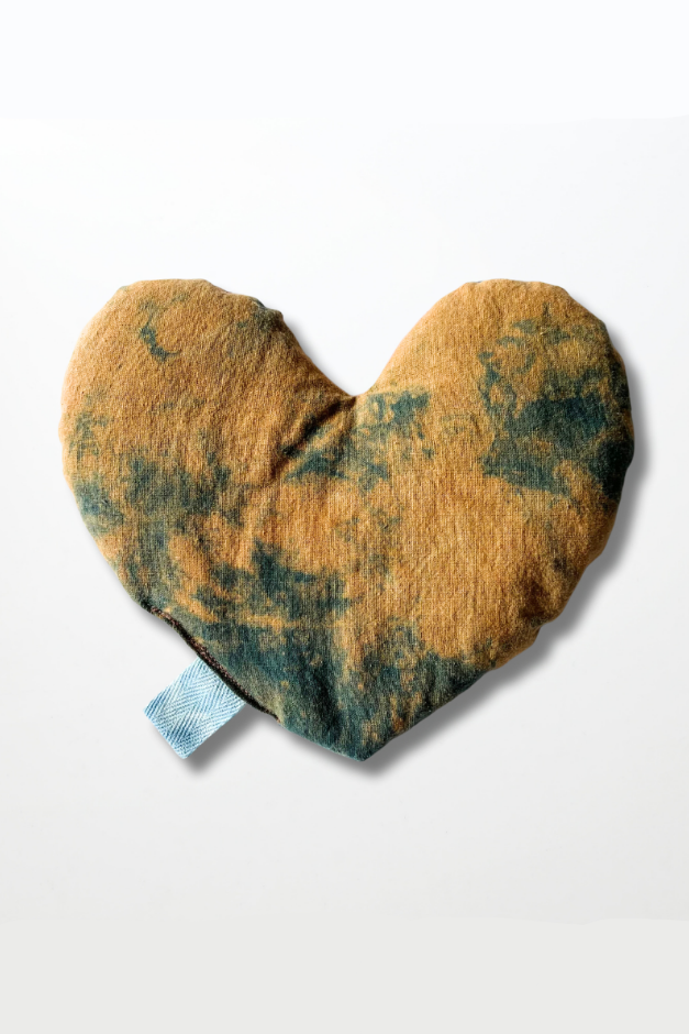 Nature Earth Heart Eye Pillow by The Materials Design Co at Abacus Row