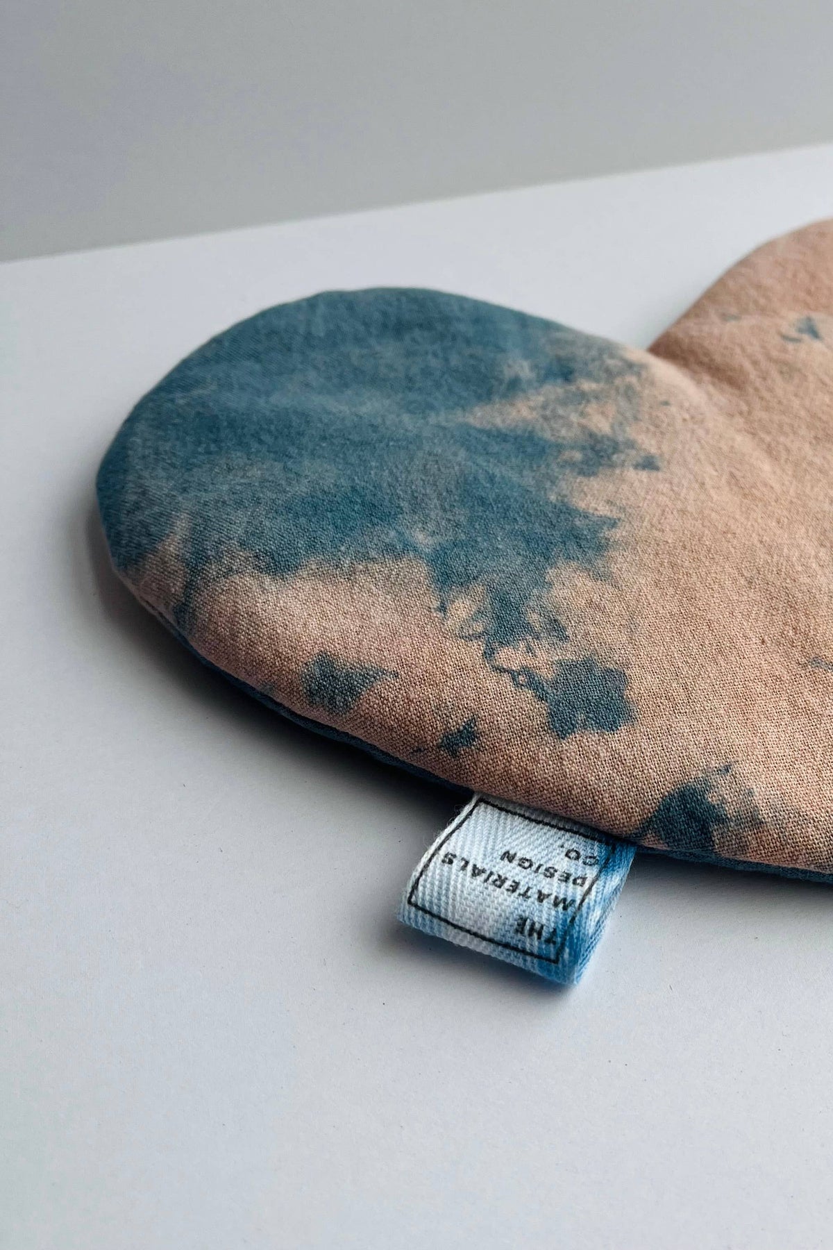 Heart Eye Pillow - Peach