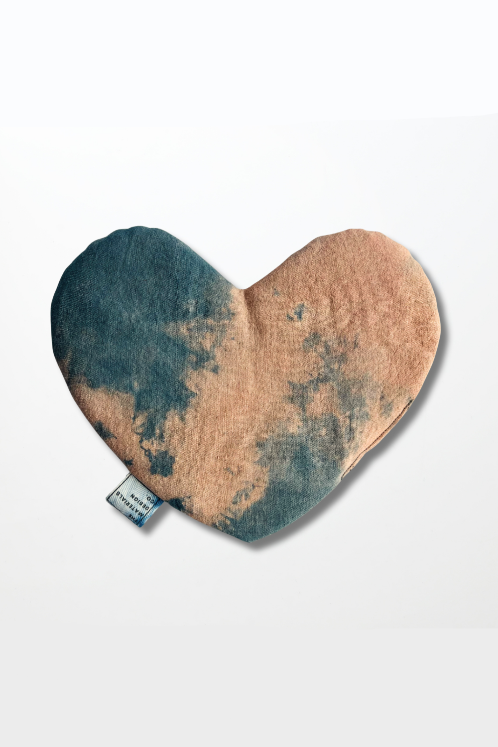 Heart Eye Pillow - Peach