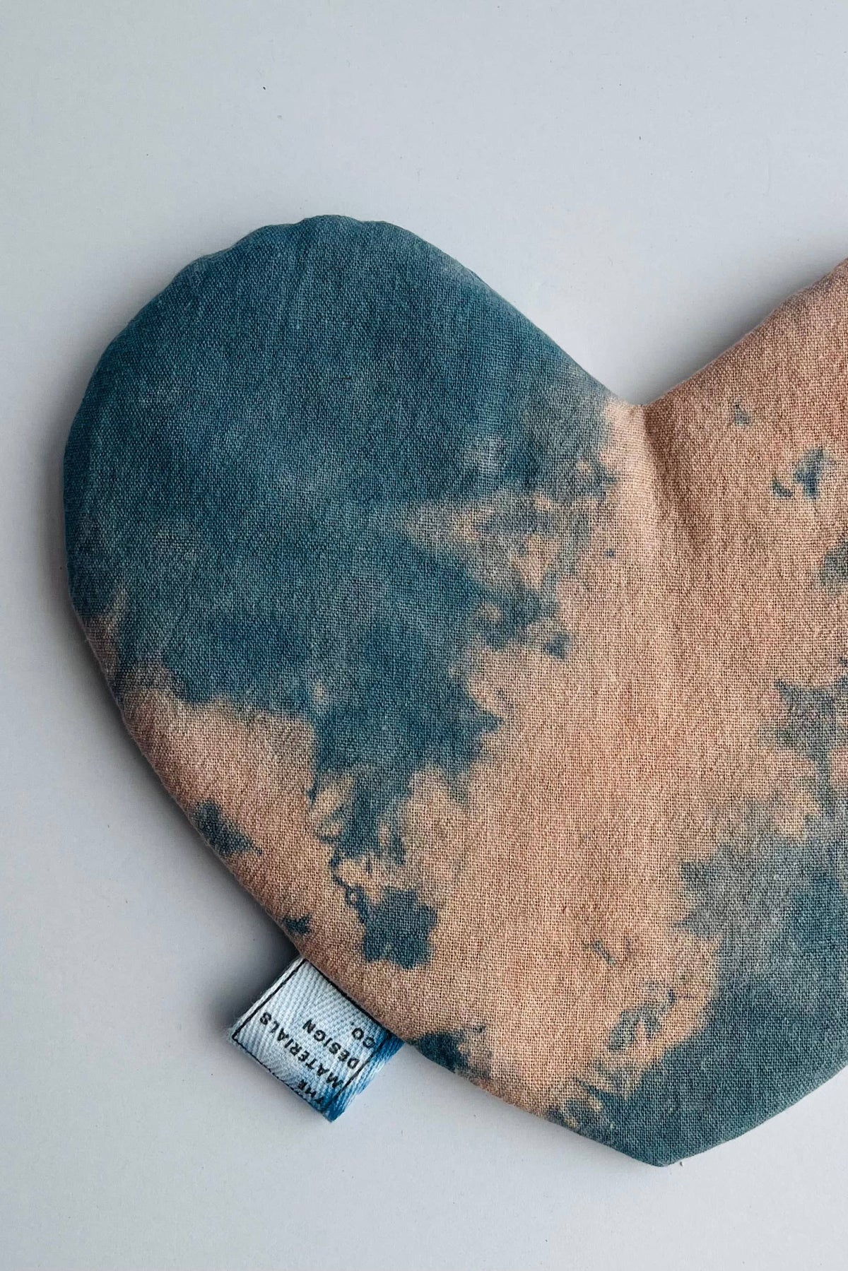 Heart Eye Pillow - Peach