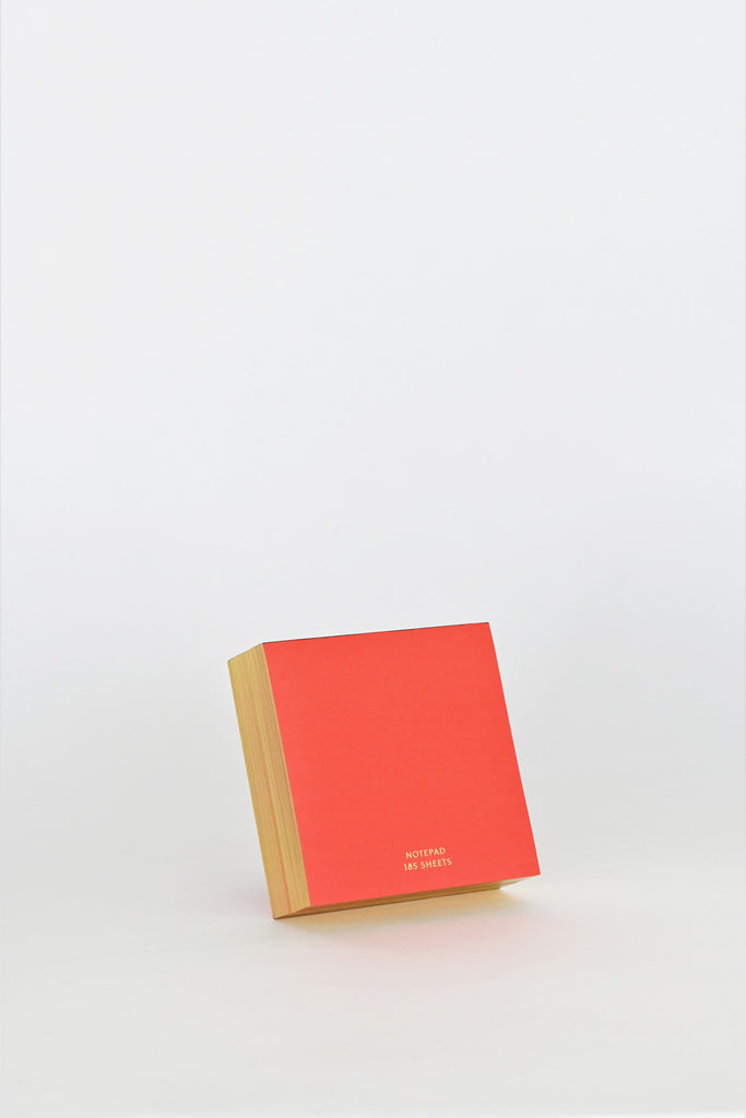 Colorpad, Red with gold edging - Small Square
