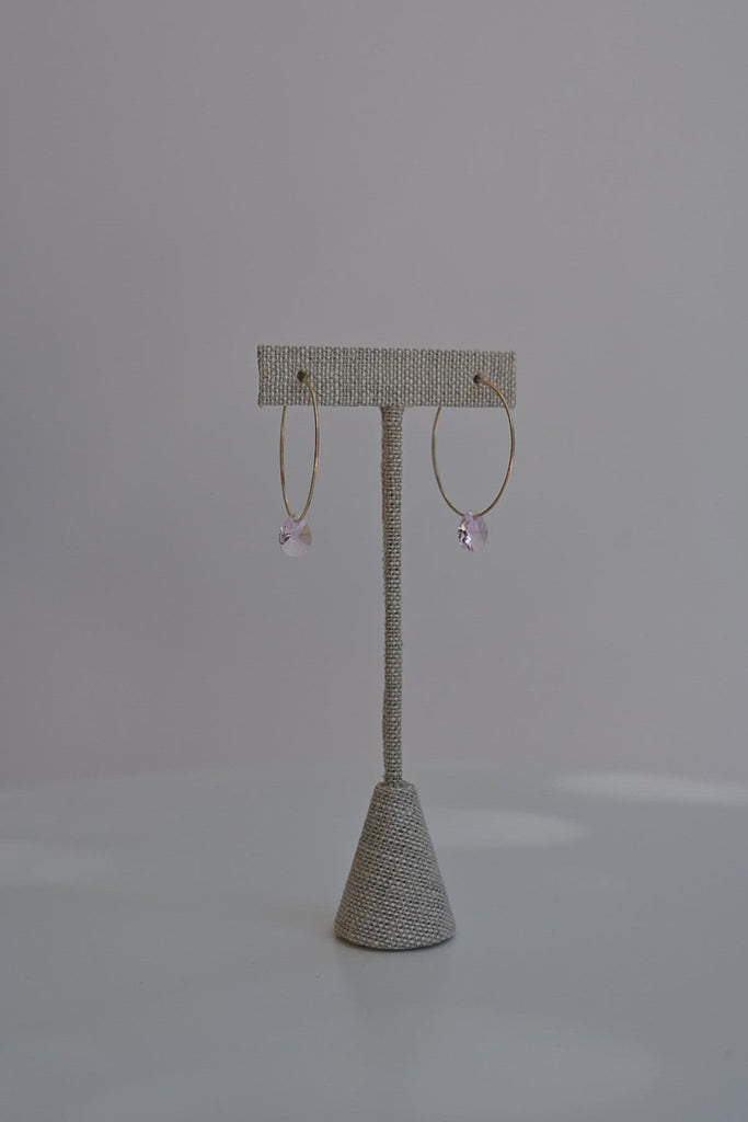 Blossom Large Petal Earrings by Abacus Row Handmade Jewelry