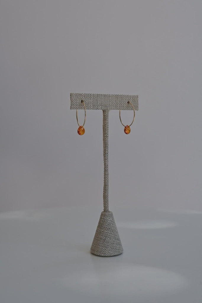 Poppy Small Petal Earrings by Abacus Row Handmade Jewelry