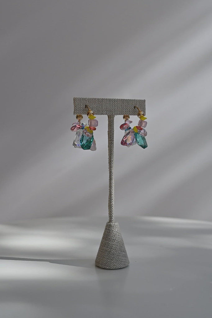 Forget-Me-Not Earrings by Abacus Row Handmade Jewelry