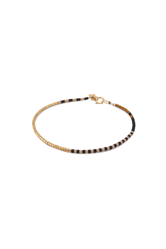Ikaria Bracelet, Pink Clay - Abacus Row Handmade Jewelry