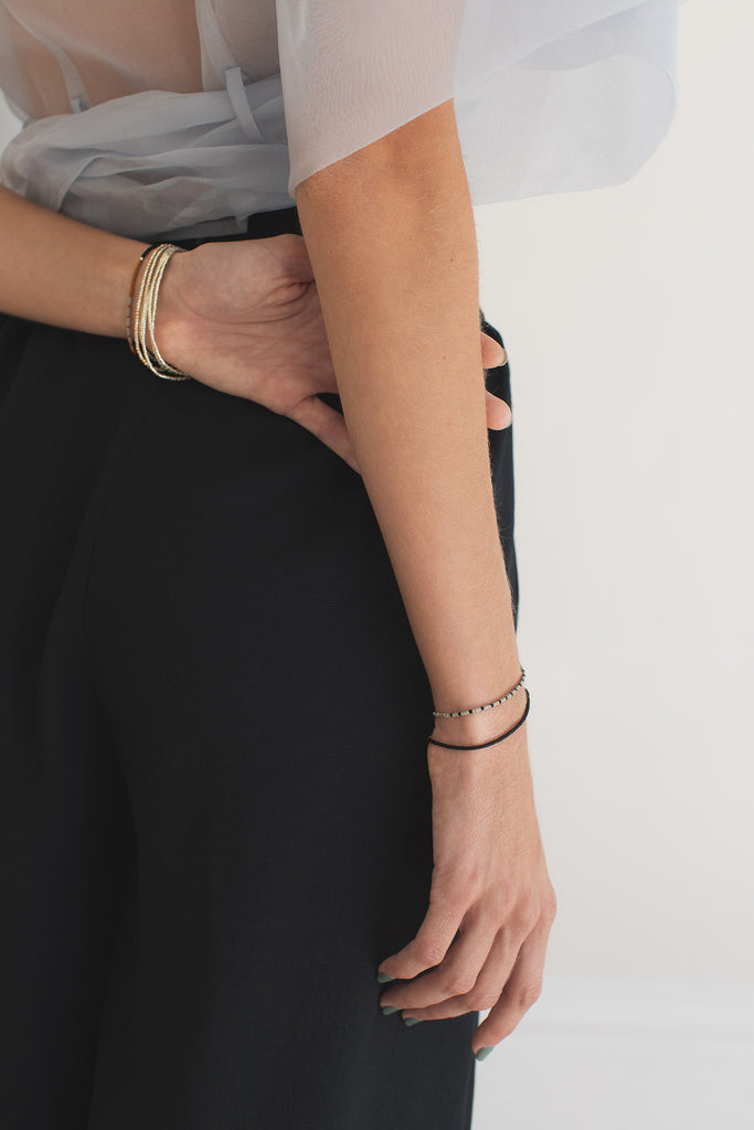 Atalanti Bracelet, Cloudscape - Abacus Row Handmade Jewelry